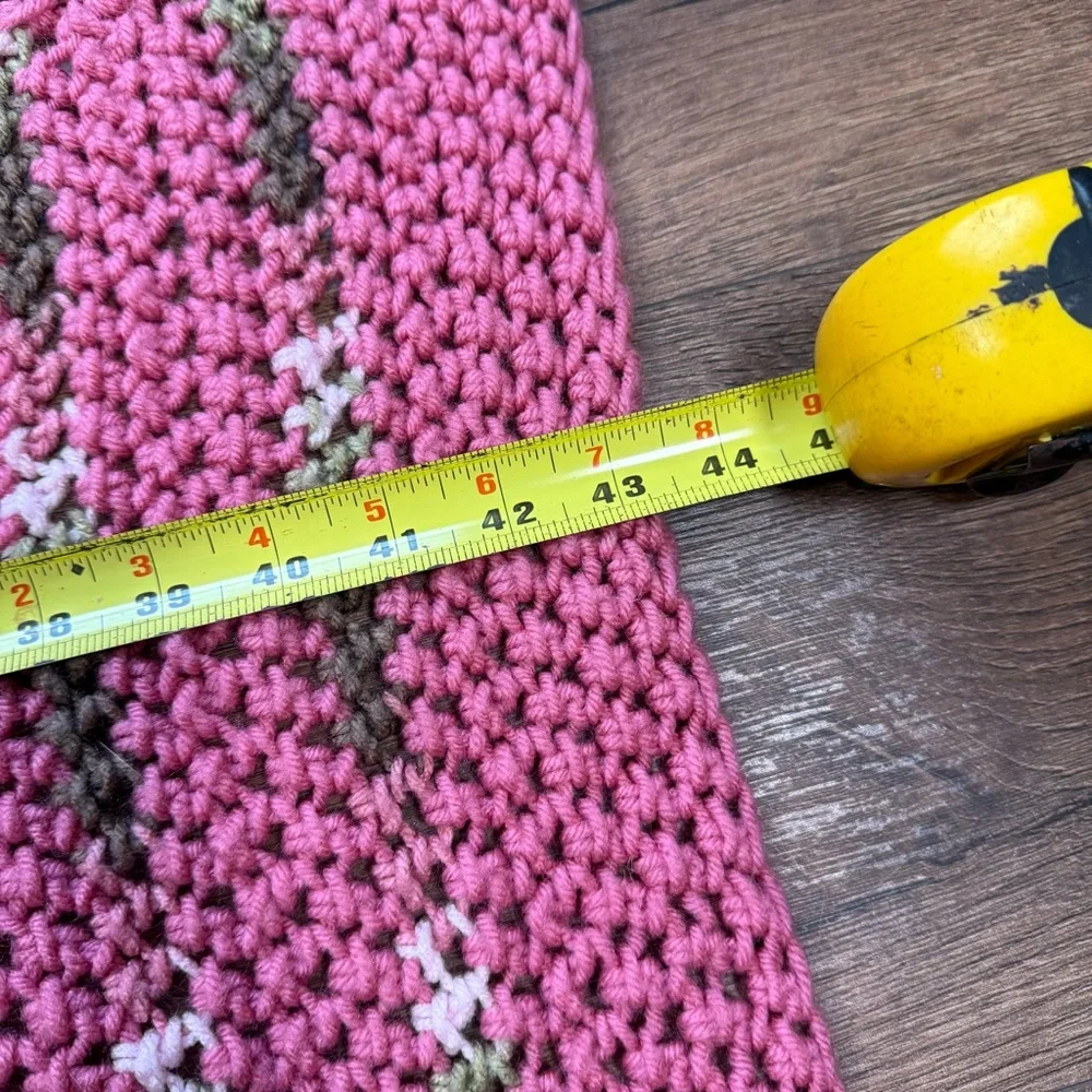 Handmade crochet blanket